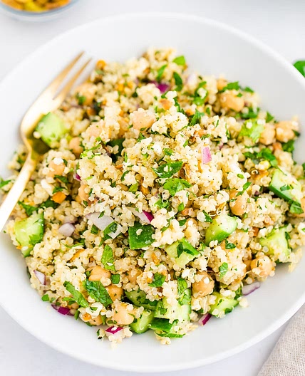 Jennifer Aniston Salad (No cheese, vegan)