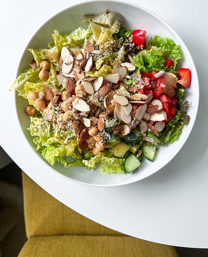 Veggie packed summer salad