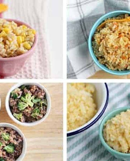 Easy Cheesy Rice (with Veggies!)