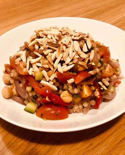 6. Pearl Couscous Salad