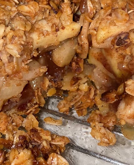 Apple Crumble Pie