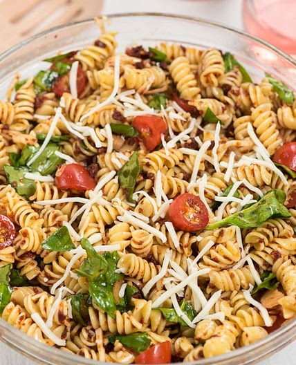 Spicy Italian Pasta Salad