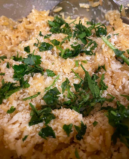 Creamy Spinach Orzo