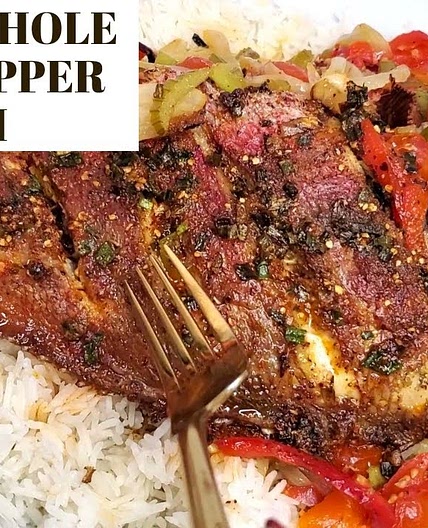 The Best Baked Whole Red Snapper Fish