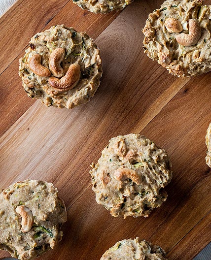 Savory Zucchini Cashew Muffins — Hale Pule Ayurveda & Yoga