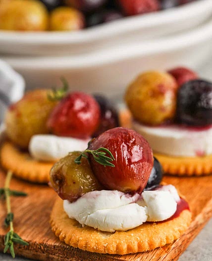 Roasted Grapes