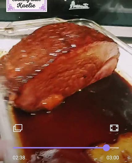 Kaelie's Honey Glazed Ham