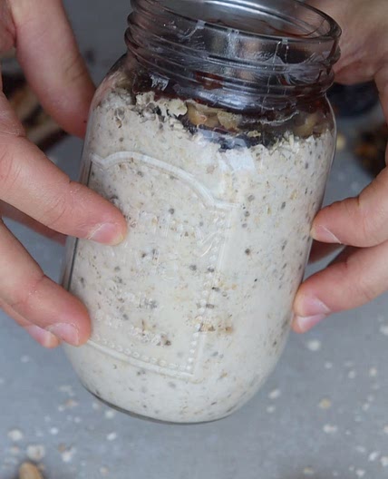 Snickers Overnight Oats