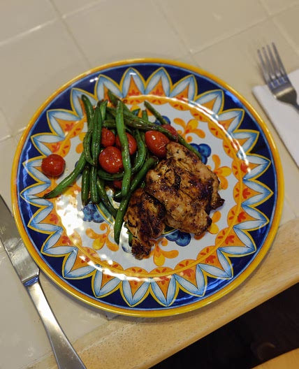 Blackened Ranch Pan-Fried Chicken Thighs
