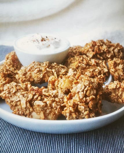 Chicken Nuggets mit Quark-Dip