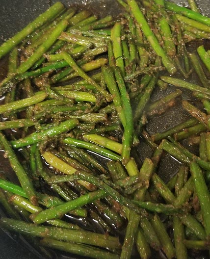 Fried Asparagus