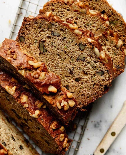 Healthy Gluten-Free Zucchini Bread