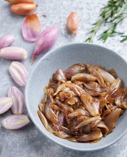 Caramelschalotten