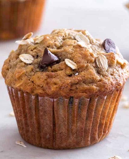 Banana Oatmeal Muffins