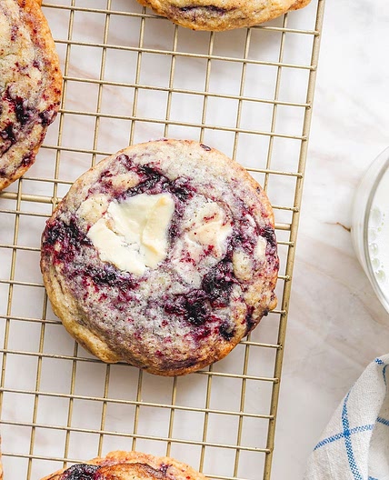 White Chocolate Berry Cookies