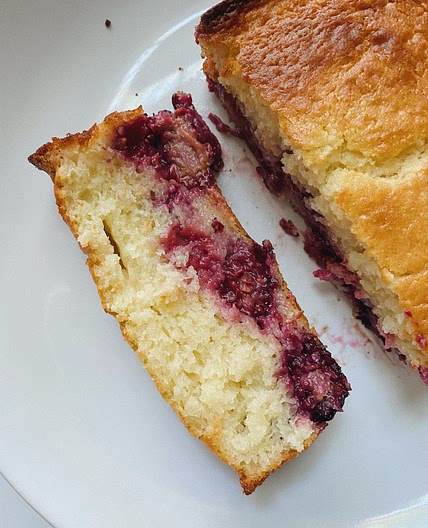Lemon Blackberry Bread