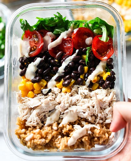 Chicken Burrito Bowls