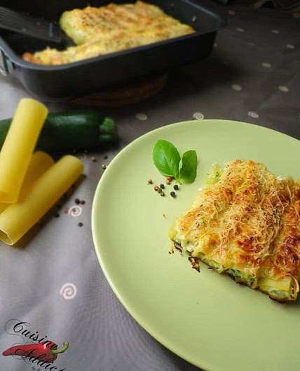 Cannelloni Courgette et Ricotta