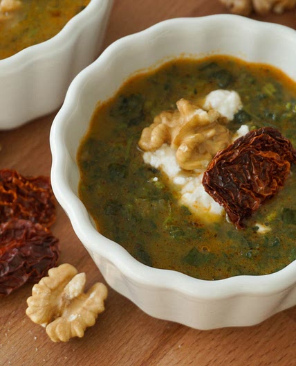 Creamy Nettle Soup Recipe (with Feta Cheese)