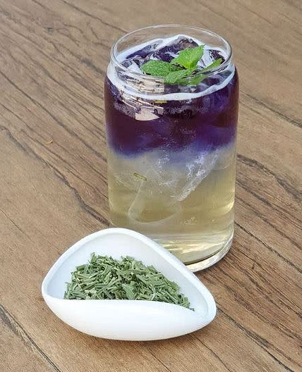 Coco Lemon Blue Ice Tea