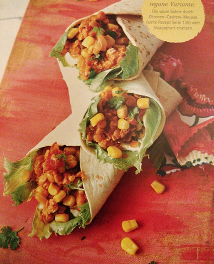 Linsen Dal Burritos