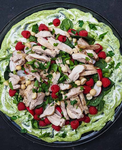 Low Carb Chicken Salad, No Mayo