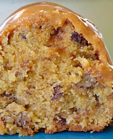Brown Sugar Carmel Pound Cake 