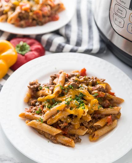 Instant Pot Enchilada Pasta
