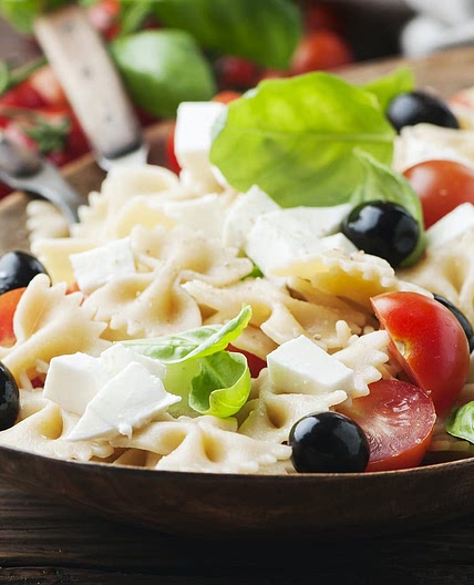 Pasta Salad With Mayonnaise and Yogurt