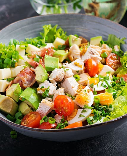 Protein-Packed Turkey Cobb Salad