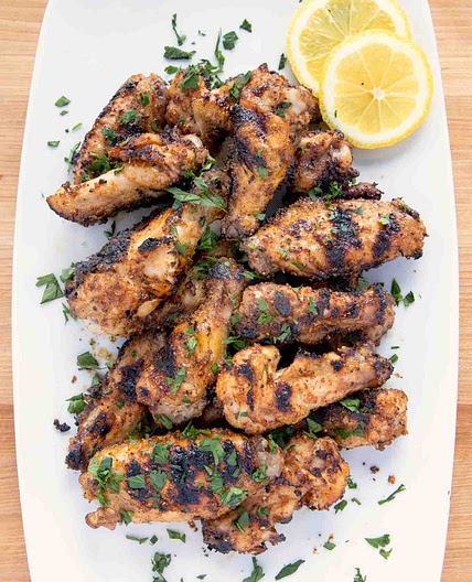 Dry Rub Lemon Pepper Chicken Wings