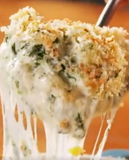 Spinach Artichoke Mac & Cheese