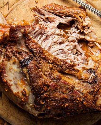 Smoked Lamb Shoulder