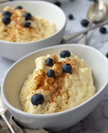 Creamy Vanilla Rice Pudding