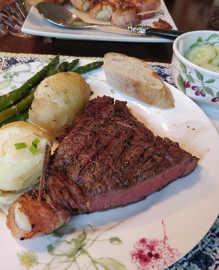 Steak, Dry rubbed