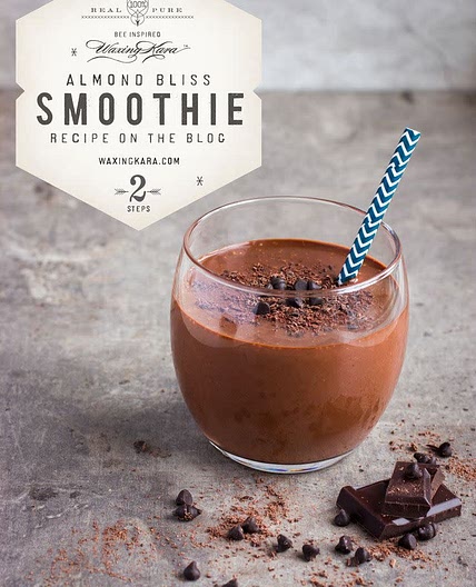 Almond Milk Smoothie with Chocolate