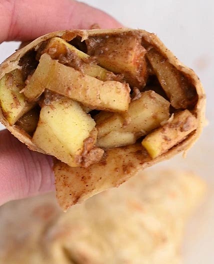 apple strudel wrap
