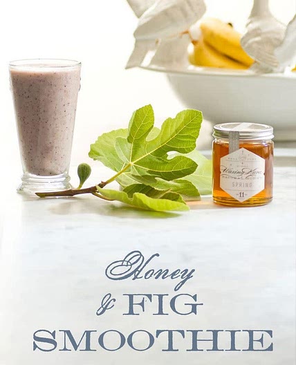 Fig Smoothie with Honey