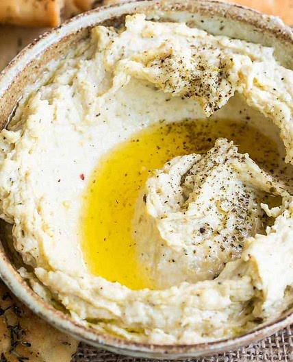 Hummus with Za'atar Butter