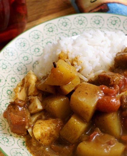 St Helena Curry & Rice