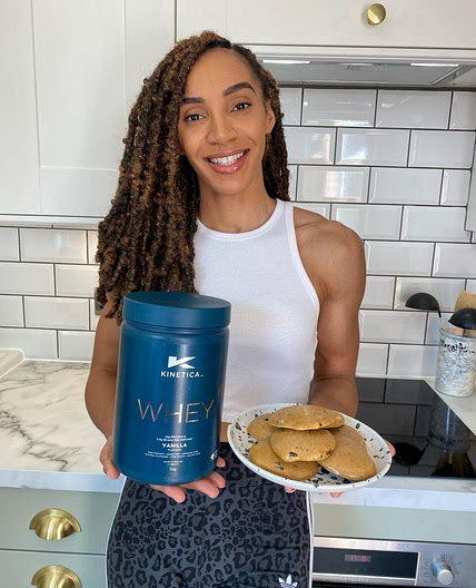 Ashleigh Nelson's Peanut Butter Protein Cookie Bakes