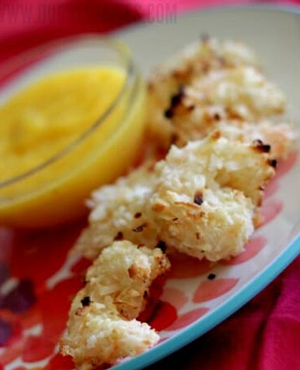 Coconut-Macadamia Crusted Shrimp