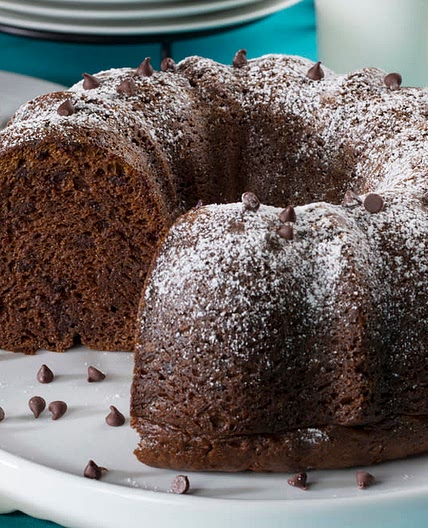 Chocolate Chip sour cream cake (mommy)