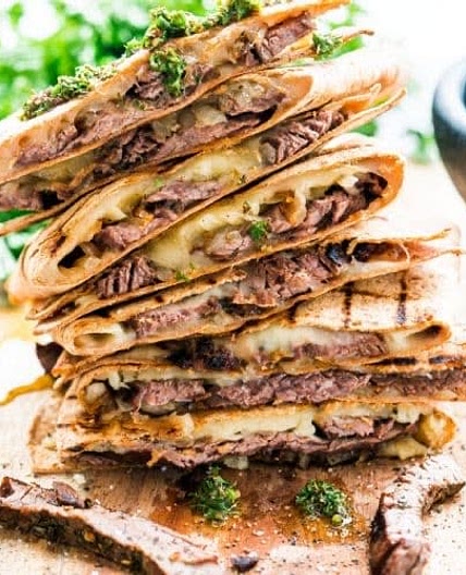 Steak Quesadillas 