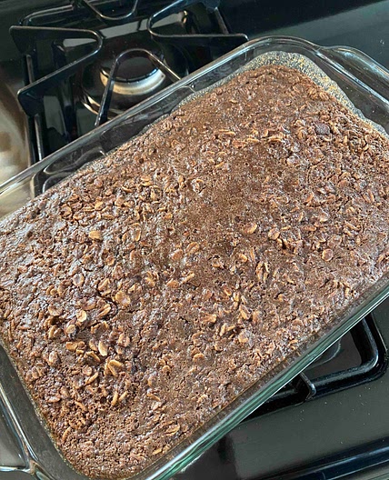 Brownie Baked Oatmeal