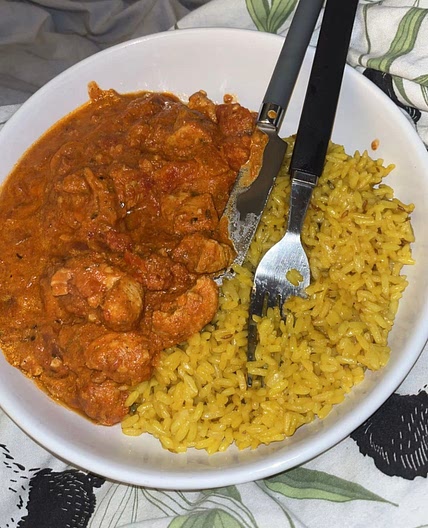 Easy chicken curry 