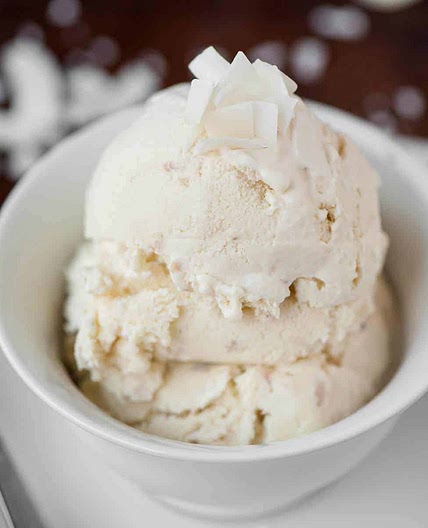 Coconut Ice cream (real food gangstas)