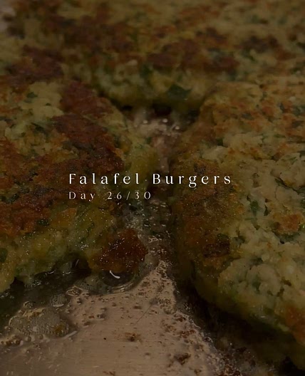 Falafel Burgers