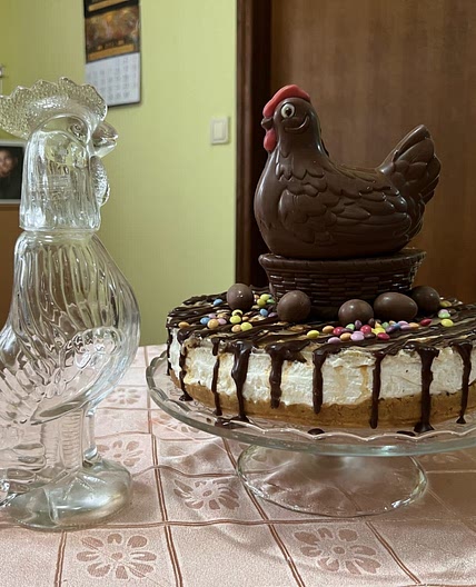 My Easter Snickers Cheesecake