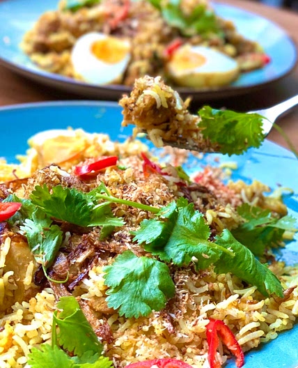 Chef Norman's Aromatic Chicken Rendang Biryani